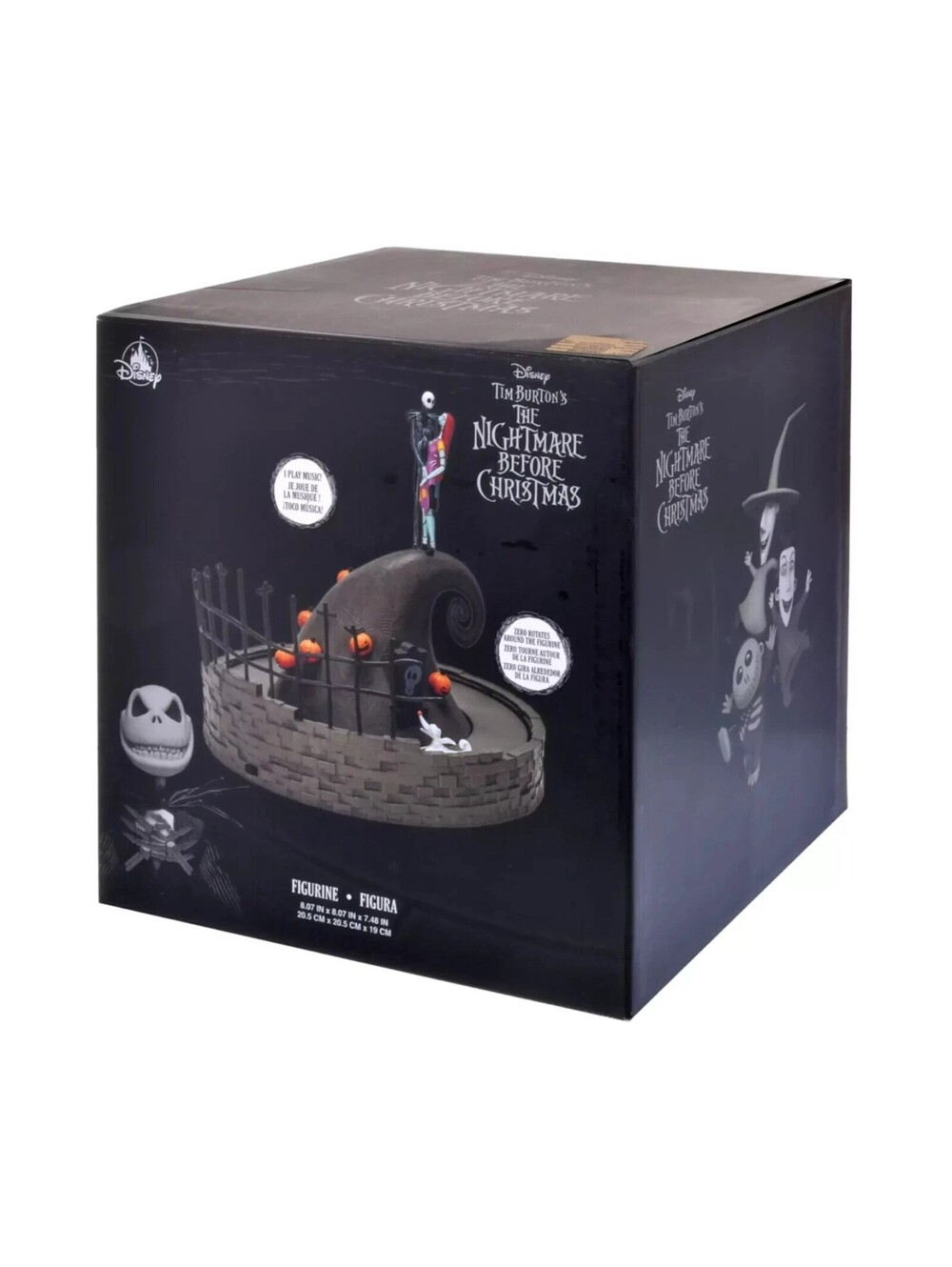 Disney Parks The Nightmare Before Christmas Musical Figurine Statue